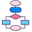 Flowchart Ikona 64x64