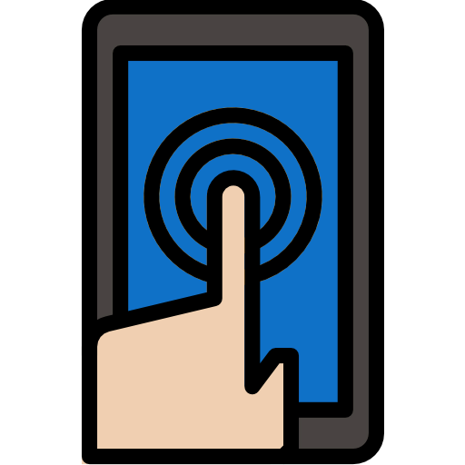 Touch screen icon