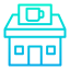 Coffee shop icon 64x64