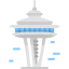 Space needle 图标 64x64