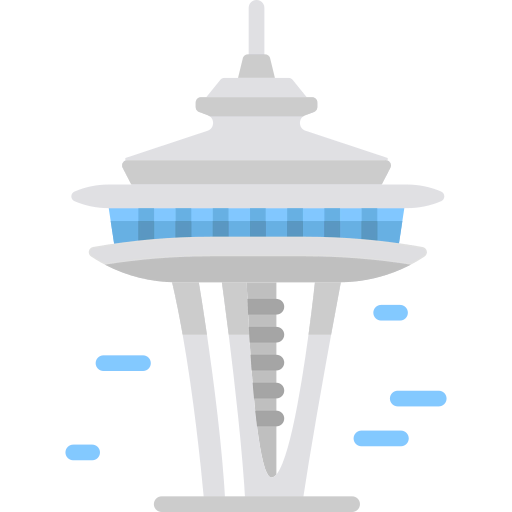 Space needle icon