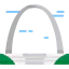 Gateway arch icon 64x64