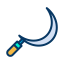 Sickle Symbol 64x64