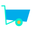 Wheelbarrow icon 64x64