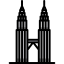 Petronas twin tower icon 64x64