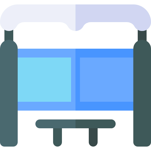 Bus stop icon