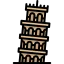 Leaning tower of pisa icon 64x64