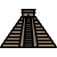 Mayan pyramid Symbol 64x64