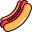 Hot dog icône 64x64