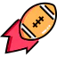 Rugby ball icône 64x64