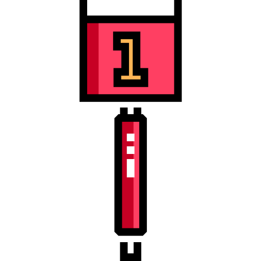 Down indicator Symbol