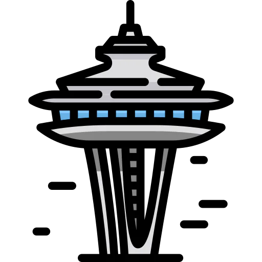 Space needle icon