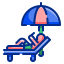 Sunbed 图标 64x64