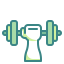 Dumbell icon 64x64