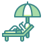 Sunbed 图标 64x64