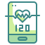 Heart rate icon 64x64