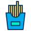 French fries icon 64x64