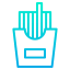 French fries icon 64x64