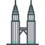 Petronas twin tower Symbol 64x64
