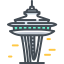 Space needle Symbol 64x64