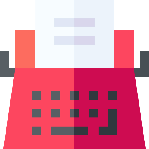 Typewriter icon