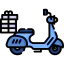 Food delivery icon 64x64