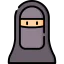 Niqab ícono 64x64