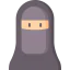 Niqab ícono 64x64
