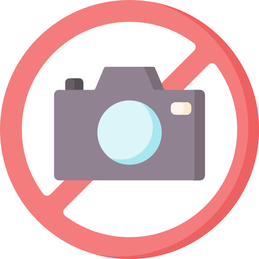 No camera icon