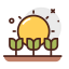 Sun icon 64x64