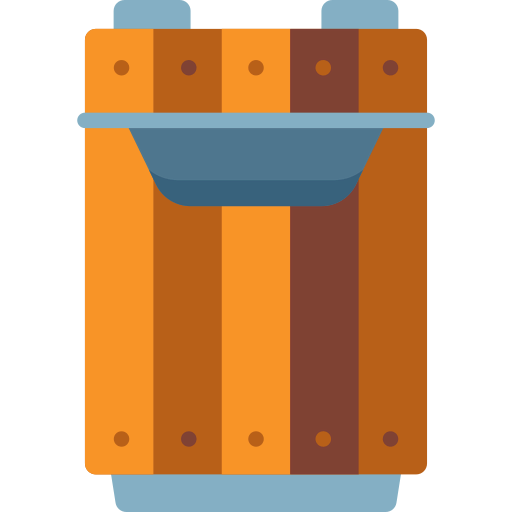 Trash bin icon