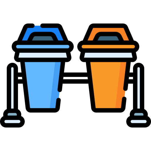 Trash bin icon