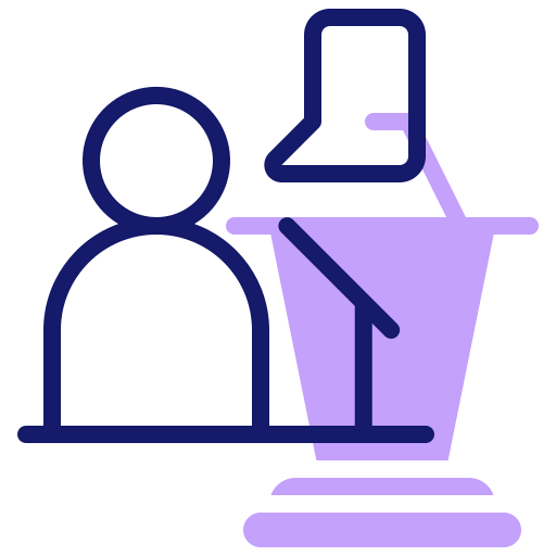 Speeches icon