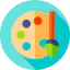 Color palette icon 64x64