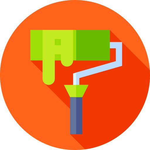 Paint roller icon