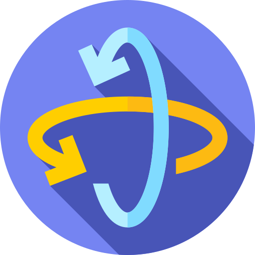 360 degrees icon