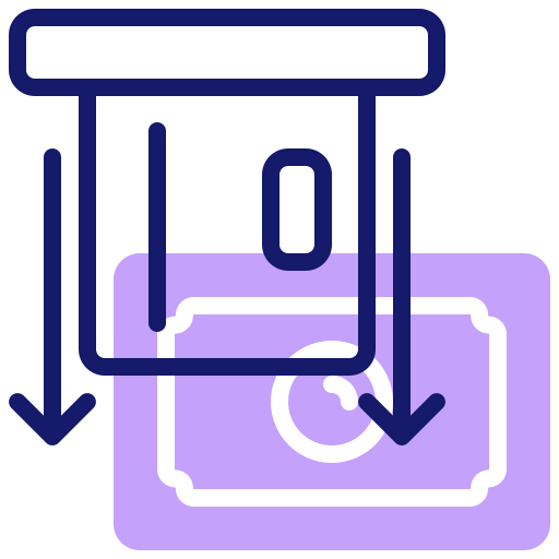 Atm machine icon