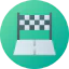 Finish flag icon 64x64