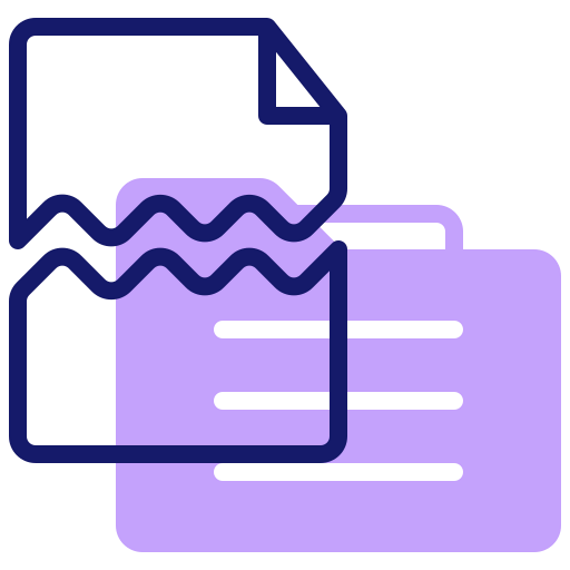 Corrupt file icon