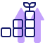 Growth chart icon 64x64