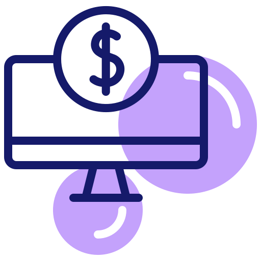 Online payment icon