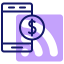 Mobile payment icon 64x64