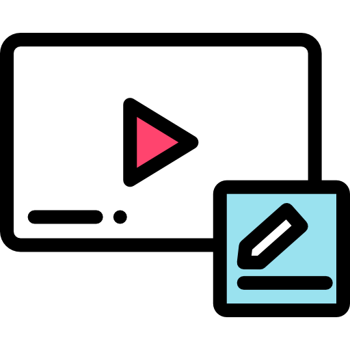 Edit video icon
