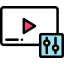 Edit video アイコン 64x64