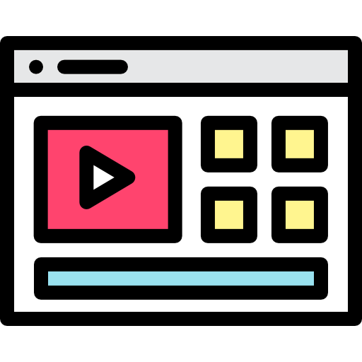 Video editing icon