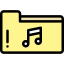 Music folder アイコン 64x64