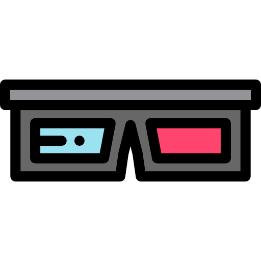 3d glasses icon