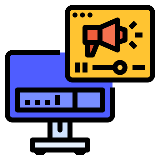 Advertising icon