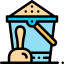 Sand bucket іконка 64x64