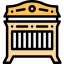 Baby crib icon 64x64